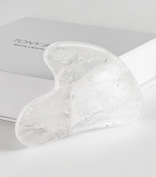 Accesorios Tony Bianco Gua Sha White Crystal Blancas | UECTG87753