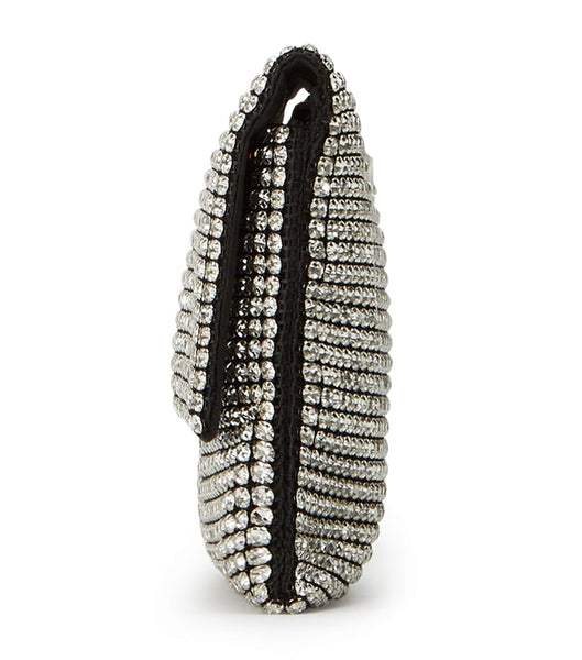 Accesorios Tony Bianco Maddox Clear Crystal Clutch Plateadas | ECXMI32150
