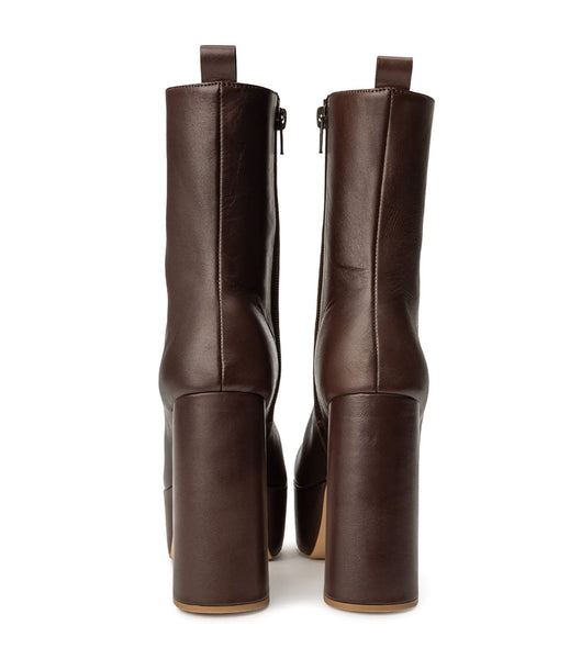 Botas Plataforma Tony Bianco Tyra Choc Como 12cm Chocolate | SECNY79680