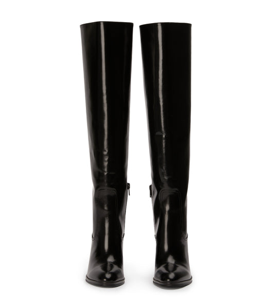 Botas de Tacon Tony Bianco Hot Black Hi Shine 10.5cm Negras | ECXBR80839