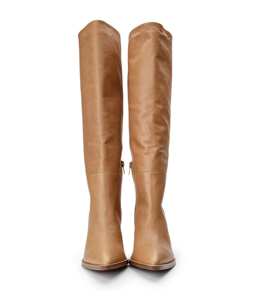 Botas de Tacon Tony Bianco Skyla Caramel Venice 9cm Marrones | ECCIF44441