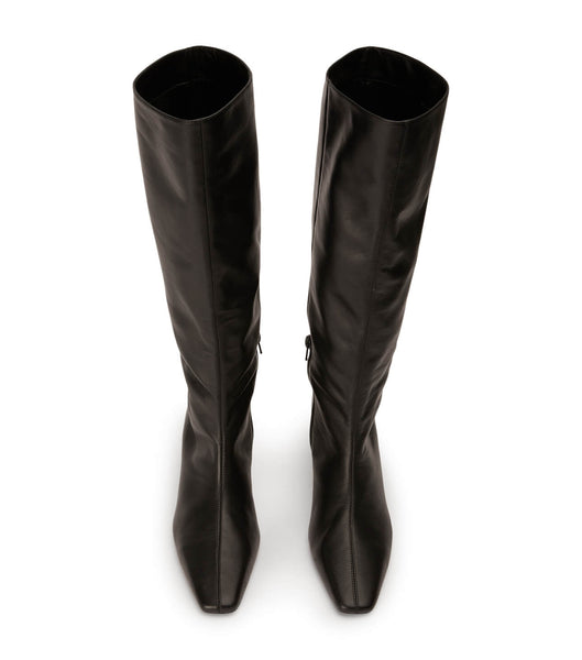 Botas de Tacon Tony Bianco Vixon Black Venice 5cm Negras | FECUI33944