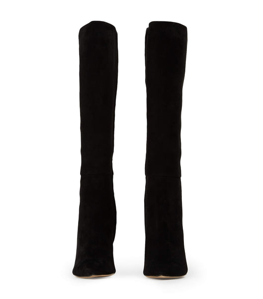 Botas de media pantorrilla Tony Bianco Apollo Black Suede 10.5cm Negras | ECQAV70196