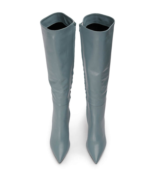 Botas de media pantorrilla Tony Bianco Apollo Steel Nappa 10.5cm Gris | GECUC61392