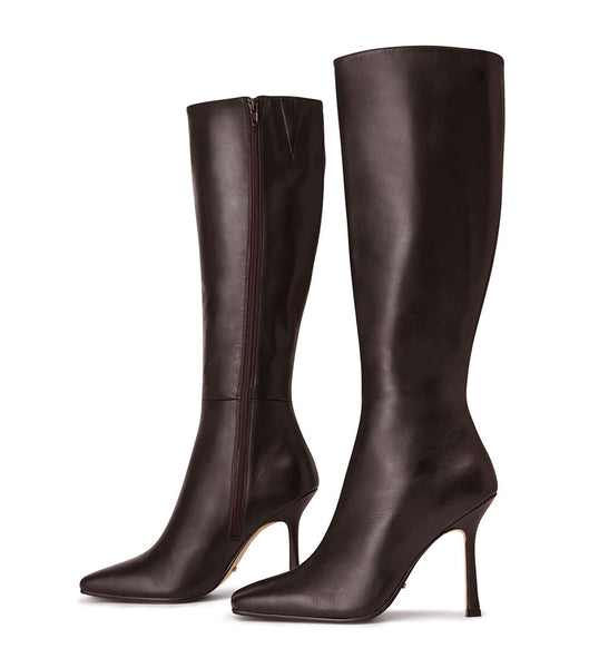 Botas de media pantorrilla Tony Bianco Havana Chocolate Nappa 10.5cm Chocolate | ECICD37498