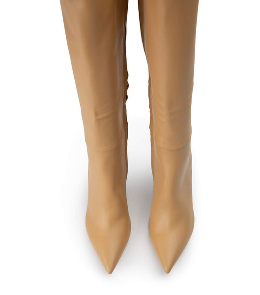 Botas de tacón de aguja Tony Bianco Apollo Honey Nappa 10.5cm Naranjas | UECTG56597