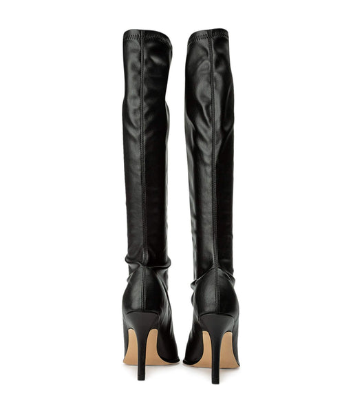 Botas de tacón de aguja Tony Bianco Knight Black Venezia 9.5cm Negras | ECZPD36711