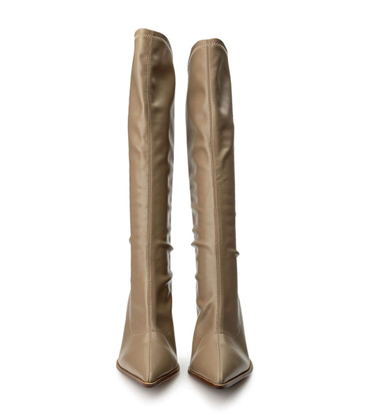 Botas elásticas Tony Bianco Knight Piazza Venezia 9.5cm Plateadas | BECSD51045