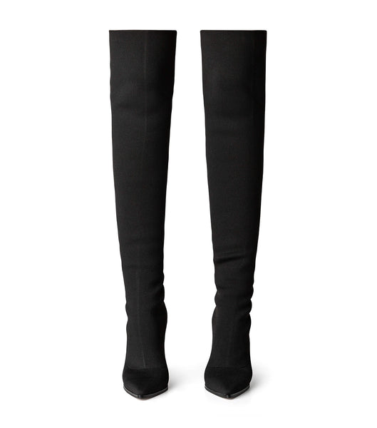 Botas elásticas Tony Bianco Lucca Black Sock Knit 10.3cm Negras | TECWZ66598