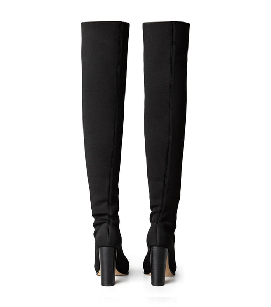 Botas elásticas Tony Bianco Lucca Black Sock Knit 10.3cm Negras | TECWZ66598