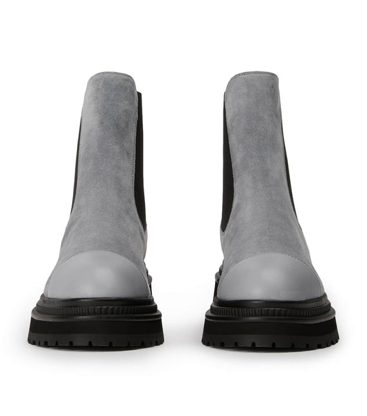 Botines Tony Bianco Hurricane Steel Grey Suede 5.5cm Gris | EECVG29000