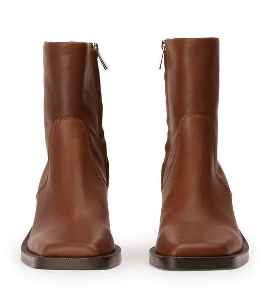 Botines Tony Bianco Prince Cognac 8cm Marrones | ECIIZ90524