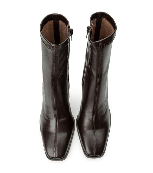 Botines Tony Bianco Rover Chocolate Nappa 8.5cm Chocolate | ECCVG16578