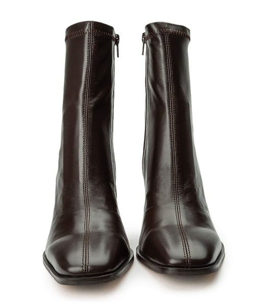 Botines Tony Bianco Rover Chocolate Nappa 8.5cm Chocolate | ECCVG16578