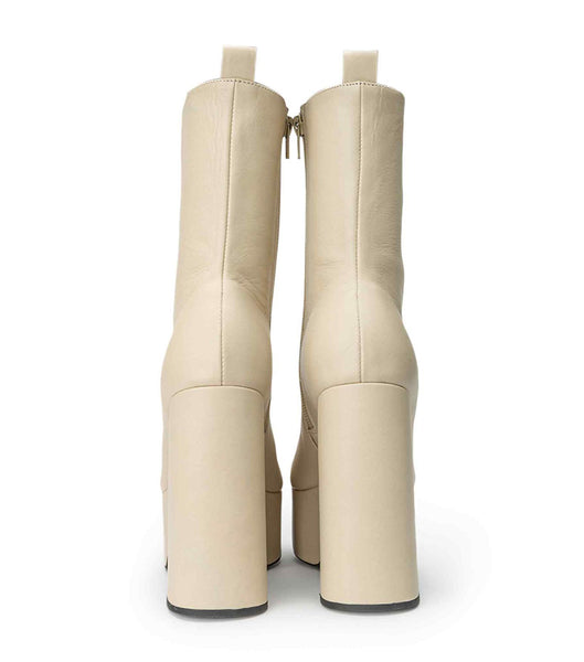 Botines Tony Bianco Tyra Vanilla Venice 12cm Amarillo Claro | ECQCS27874