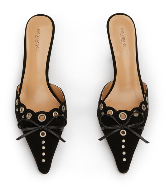Court Shoes Tony Bianco Shae Black Suede 8cm Negras | ECZDE48327