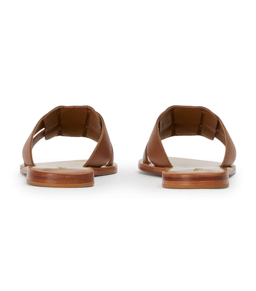 Flat Sandals Tony Bianco Force Tan 1cm Marrones | EECVG19796