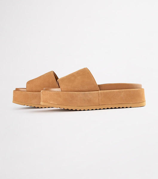 Flat Sandals Tony Bianco Rio Caramel Phoenix 6cm Rojas | ECEGJ26116