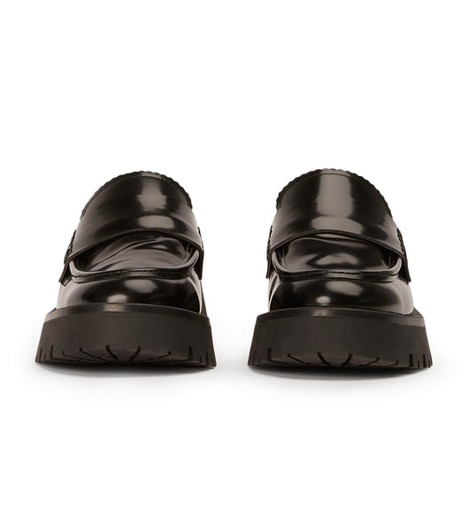 Loafers Tony Bianco Brooklyn Black Hi Shine 4.5cm Negras | GECUC90941