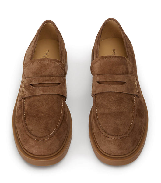 Loafers Tony Bianco Cherish Saddle Suede 4.5cm Marrones | PECER71523