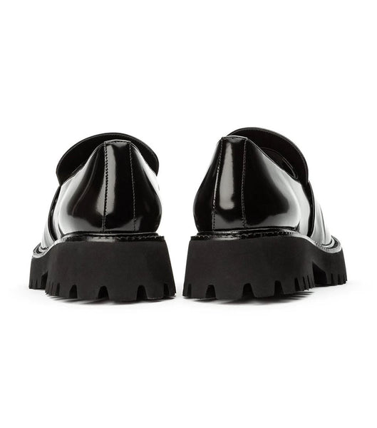 Loafers Tony Bianco Gisele Black Hi Shine 4cm Negras | DECVO86077
