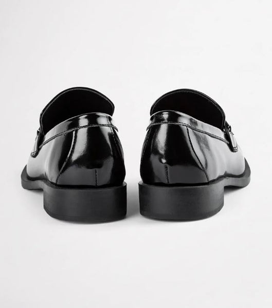 Loafers Tony Bianco Rebecca Black Hi Shine 2.5cm Negras | ECJZR71656