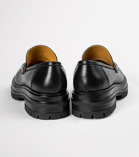 Loafers Tony Bianco Wiz Black Venice 4.5cm Negras | QECUV20463