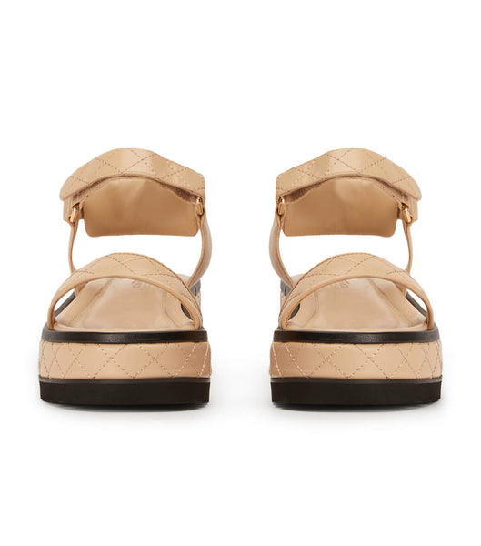 Sandalias Tony Bianco Zahara Beech Nappa 6cm Beige | LECSX77187