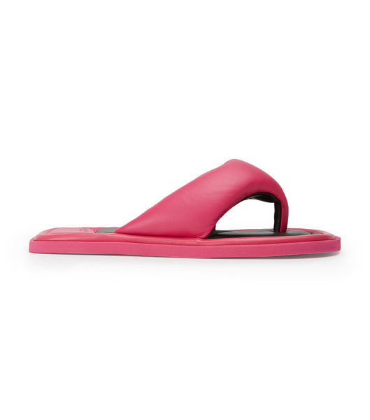 Sandalias de dedo Tony Bianco Nikki Acid Pink Rosas | ECXMI15342