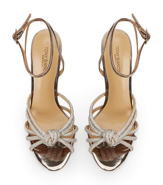 Tacones De Novia Tony Bianco Kyla Gunmetal Shine 11cm Gris | AECDF31578