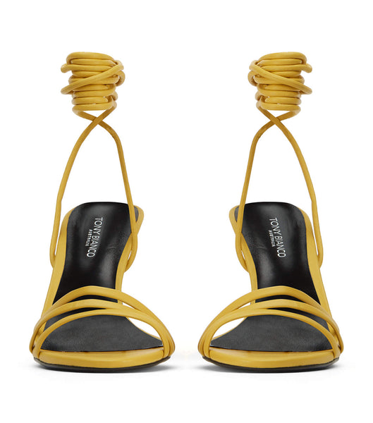 Tacones bajos Tony Bianco Hailee Desert Nappa 8.5cm Amarillo | ECQCS10400