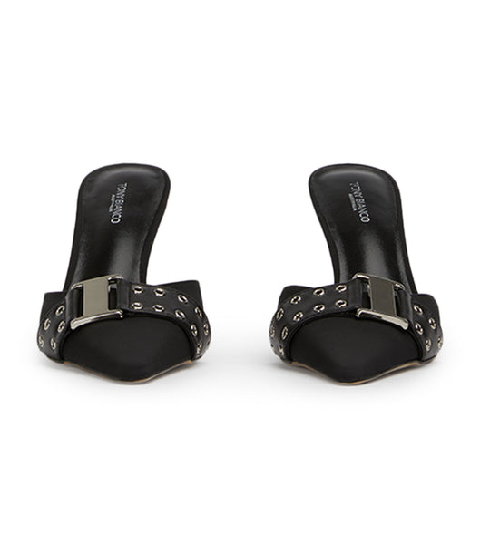 Tacones bajos Tony Bianco Samma Black Grosgrain/Black Como 8cm Negras | ECJZR23386