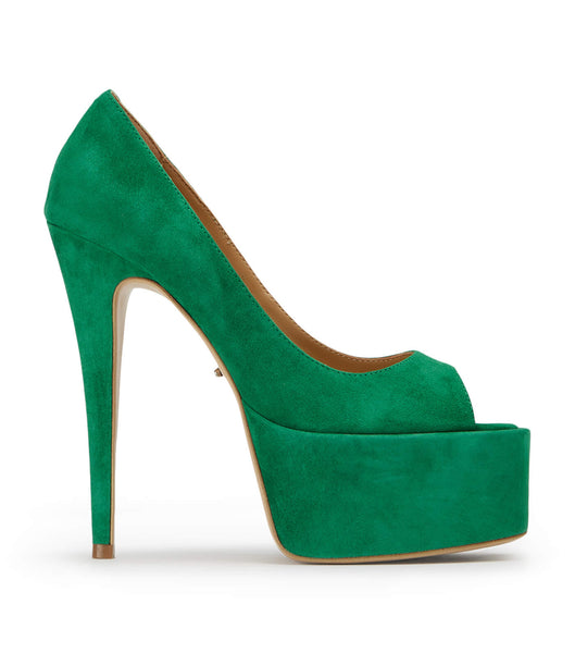 Tacones de aguja Tony Bianco Jolee Jade Suede 15cm Verde | TECWZ90502