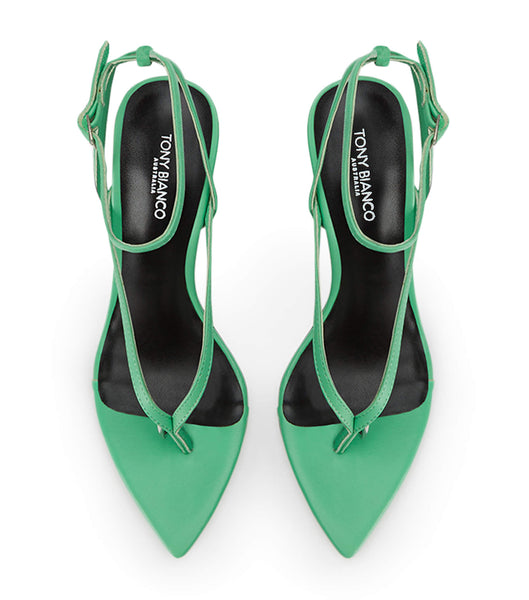 Tacones de aguja Tony Bianco Melina Acid Green 10.5cm Verde | QECUV40656