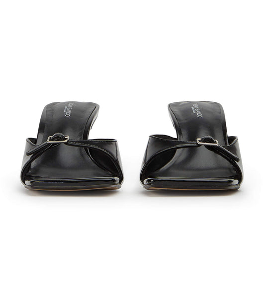 Tacones de evento Tony Bianco Asar Black Hi Shine 6.5cm Negras | MECHR69541
