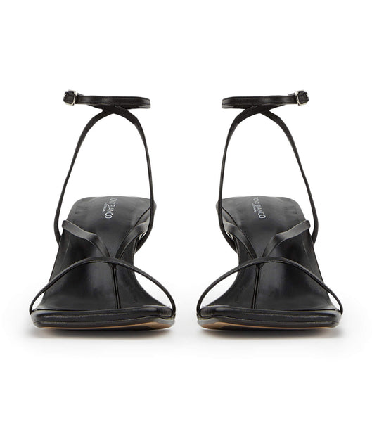 Tacones de evento Tony Bianco Avi Black Nappa 6.5cm Negras | UECTG24100