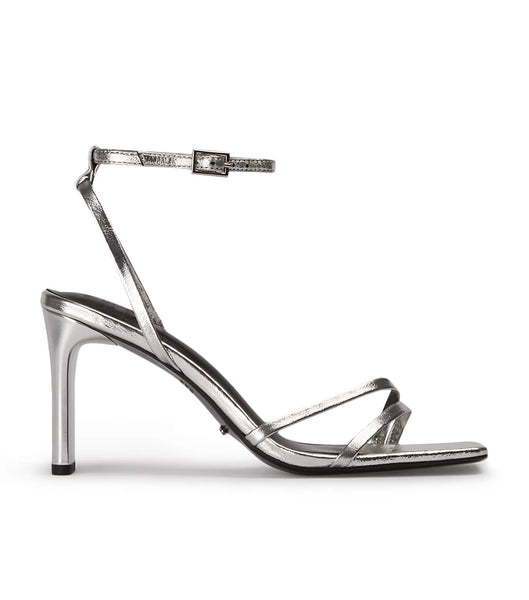 Tacones de evento Tony Bianco Corso Silver Foil 8.5cm Plateadas | YECGT65590