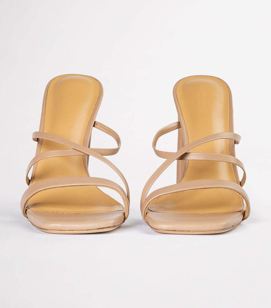 Tacones de evento Tony Bianco Fior Skin Sheep Nappa 11cm Arena | ZECNQ12670