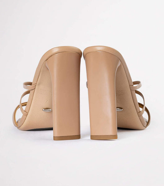 Tacones de evento Tony Bianco Fior Skin Sheep Nappa 11cm Arena | ZECNQ12670