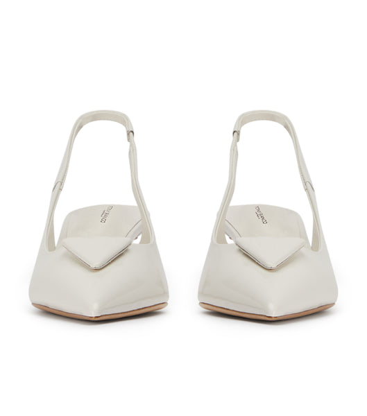 Tacones de evento Tony Bianco Kimmy White Hi Shine 4.5cm Blancas | ECXBR78989