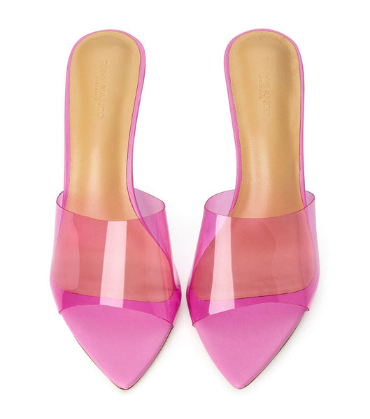 Tacones de evento Tony Bianco Mylo Pink Vinylite/Pink 10.5cm Rosas Rosas | LECTR50534