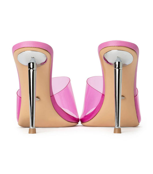 Tacones de evento Tony Bianco Mylo Pink Vinylite/Pink 10.5cm Rosas Rosas | LECTR50534