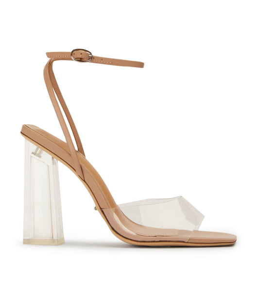 Tacones de evento Tony Bianco Nelani Clear Vinylite/Skin 10.5cm Arena | ECCVG16609