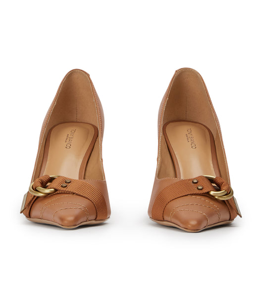 Tacones de evento Tony Bianco Saje Tan Como 8cm Marrones | ZECMJ83007