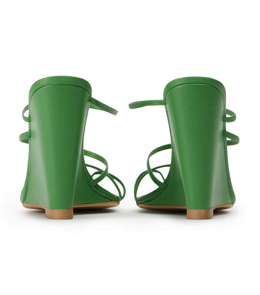Wedges Tony Bianco Gaia Acid Green 11cm Verde | ECXBR55779