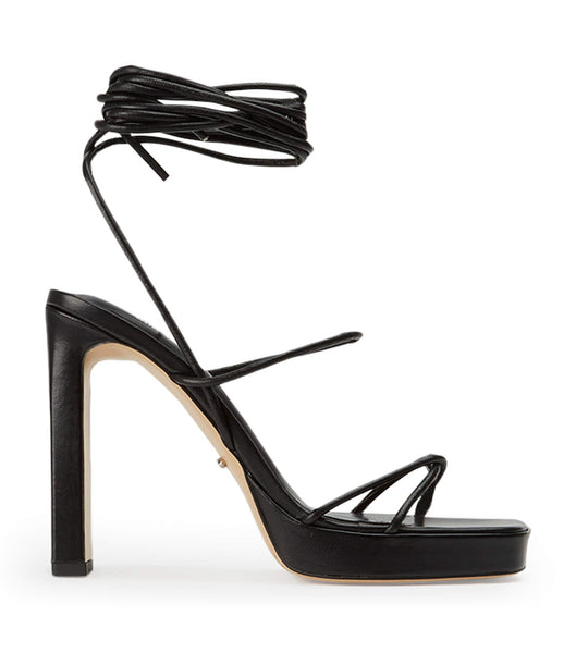 Zapatos Plataforma Tony Bianco Deon Black Nappa 11.5cm Negras | ECQCS11104