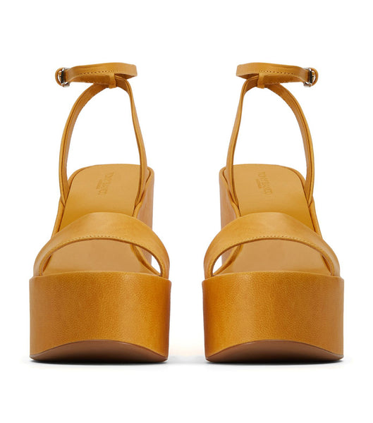 Zapatos Plataforma Tony Bianco Vesna Cantelope Antiq 13cm Amarillo | GECEC60007