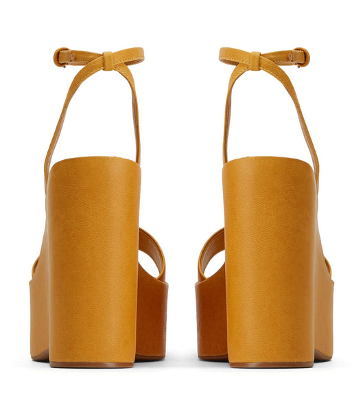 Zapatos Plataforma Tony Bianco Vesna Cantelope Antiq 13cm Amarillo | GECEC60007