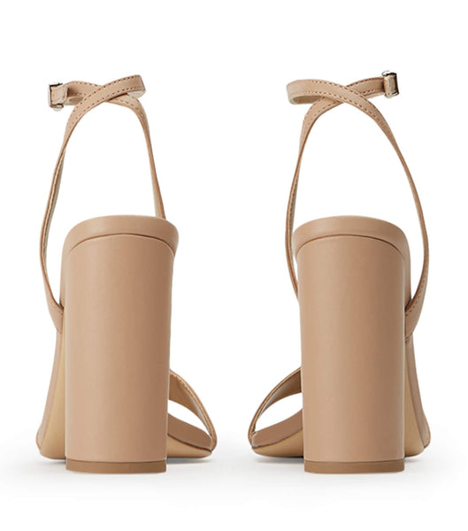Zapatos Tacon Bloque Tony Bianco Flynn Skin Nappa 10.5cm Arena | QECWA44058