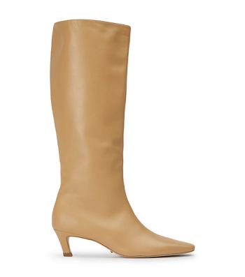 Botas de Tacon Tony Bianco Vixon Honey Nappa 5cm Naranjas | TECWZ32836